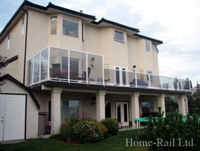 Aluminum Deck Railing in Calgary